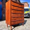 Pamono Danish Teak Chest of Drawers with Lock Discount