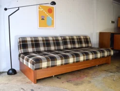 Pamono Danish Teak Daybed, 1970s New