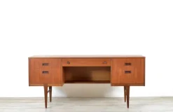 Pamono Danish Teak Desk, 1960s New