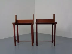 Pamono Danish Teak Nightstands, 1960s, Set of 2