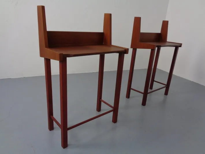 Pamono Danish Teak Nightstands, 1960s, Set of 2