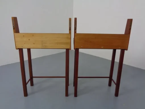 Pamono Danish Teak Nightstands, 1960s, Set of 2