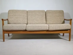 Pamono Danish Teak 3-Seater Sofa from KS Möbler, 1960s Hot
