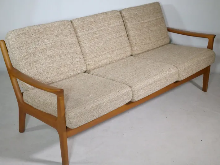 Pamono Danish Teak 3-Seater Sofa from KS Möbler, 1960s Hot