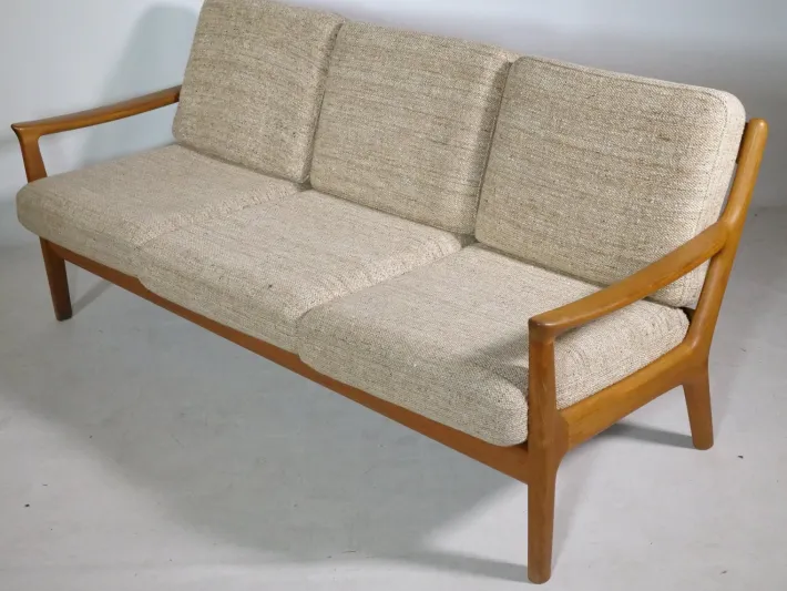 Pamono Danish Teak 3-Seater Sofa from KS Möbler, 1960s Hot