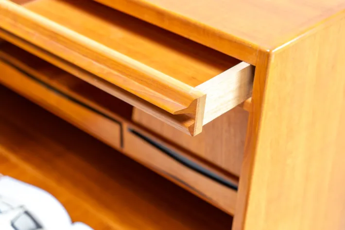Pamono Danish Teak Sekretär by Erling Torvits for Klim Møbelfabrik, 1960s Clearance