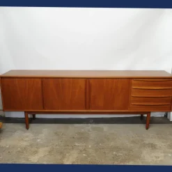 Pamono Danish Teak Sideboard with Bar Section attributed to Bernhard Pedersen & Søn, 1960s Hot