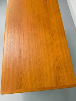 Pamono Danish Teak Sideboard with Tambour Doors from CFC Silkeborg, 1970s Hot