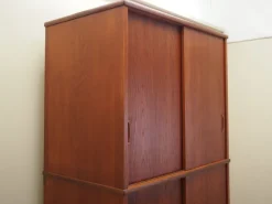 Pamono Danish Teak Wardrobe, Denmark, 1970s Outlet