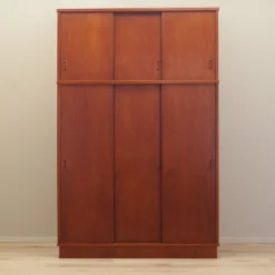 Pamono Danish Teak Wardrobe, 1970s