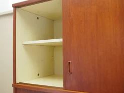 Pamono Danish Teak Wardrobe, 1970s