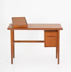 Pamono Danish Vanity Table or Desk in Teak by Kurt Østervig, Denmark