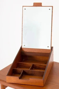 Pamono Danish Vanity Table or Desk in Teak by Kurt Østervig, Denmark