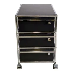 Pamono Dark Blue Office Cabinet from USM Haller Online