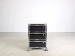 Pamono Dark Blue Office Cabinet from USM Haller Online