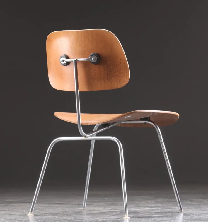 Pamono DCM Dining Chair by Charles & Ray Eames for Herman Miller, 1955