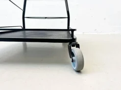 Pamono Demon Serving Trolley attributed to Mathieu Matégot, France, 1952s Hot