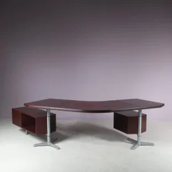 Pamono Desk by Osvaldo Borsani for Tecno Milan, Italy, 1950s