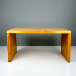 Pamono Desk in Fir, 1970s Outlet