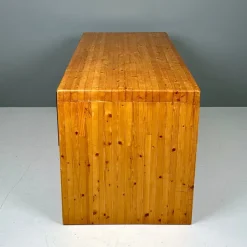 Pamono Desk in Fir, 1970s Outlet