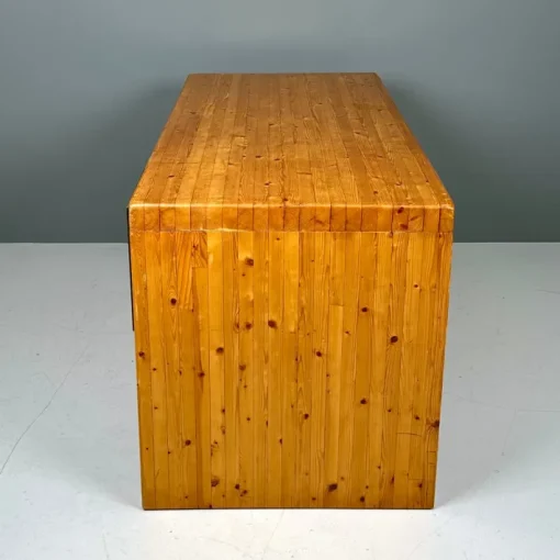 Pamono Desk in Fir, 1970s Outlet