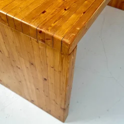 Pamono Desk in Fir, 1970s Outlet
