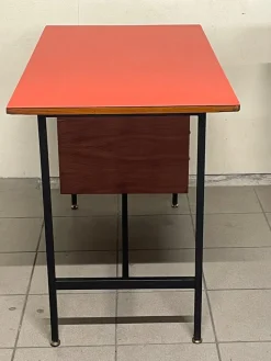 Pamono Desk with Colored Formica Top, 1960s Sale