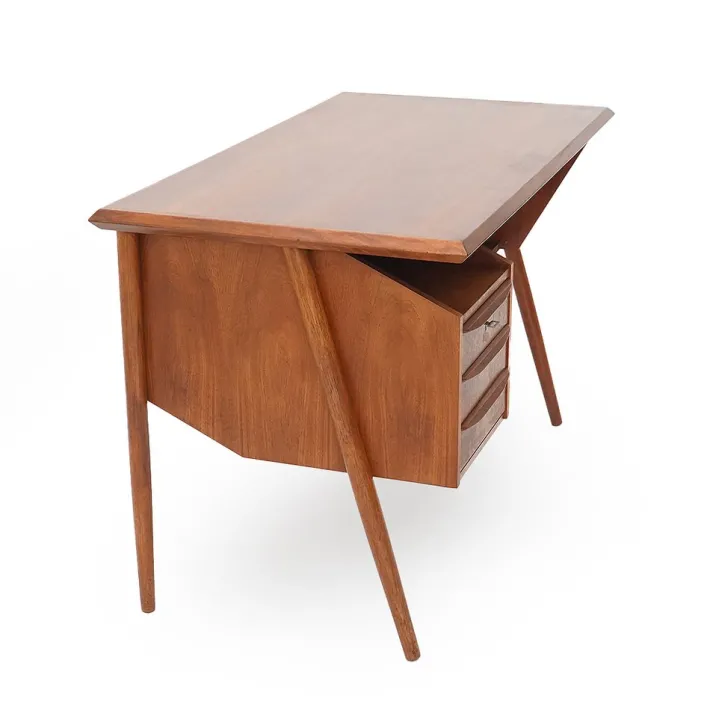 Pamono Desk with Drawers by Gunnar Nielsen Tibergaard for Tibergaard Furniture, 1960s Discount