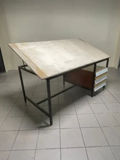 Pamono Desk with Tilting Top, 1960s Discount