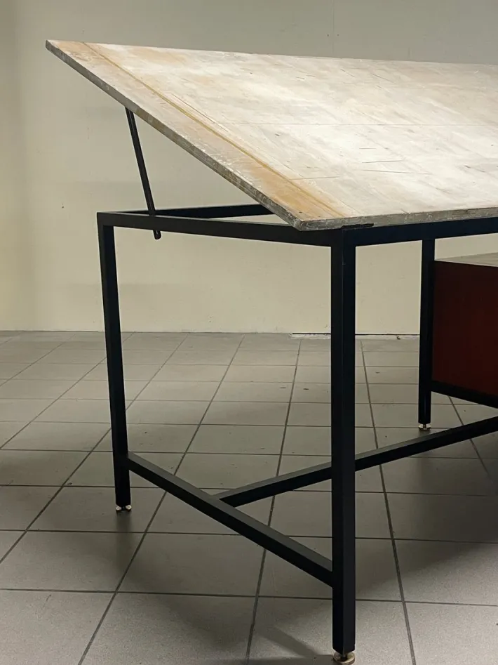Pamono Desk with Tilting Top, 1960s Discount
