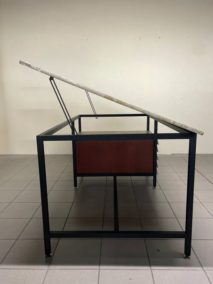 Pamono Desk with Tilting Top, 1960s Discount