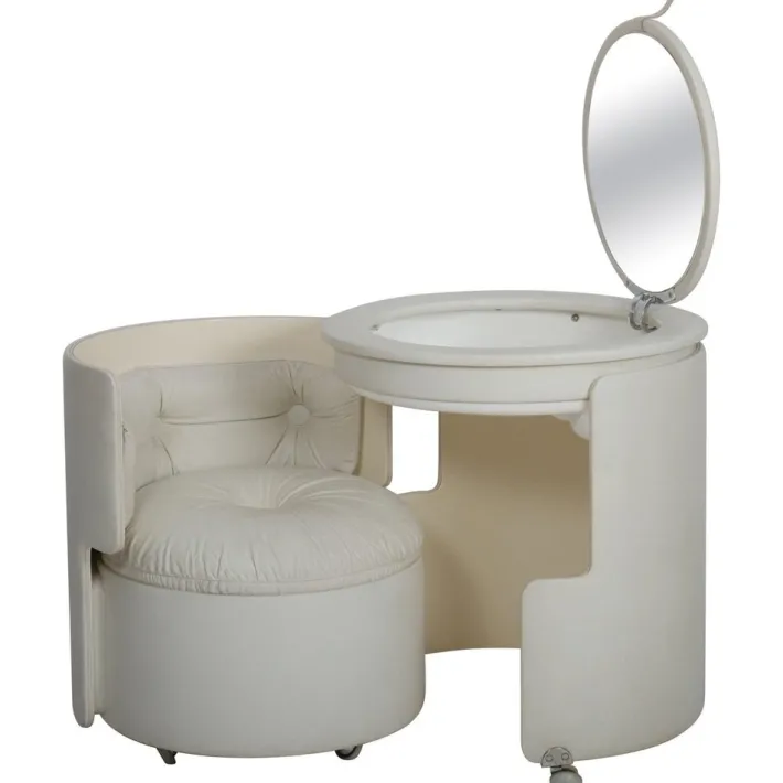 Pamono Dilly Dally Vanity attributed to Massoni for Poltrona Frau, Italy, 1968 Online