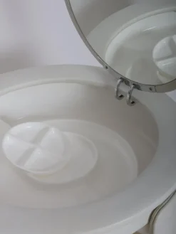 Pamono Dilly Dally Vanity attributed to Massoni for Poltrona Frau, Italy, 1968 Online