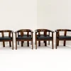 Pamono Dining Chairs by Lars Gangsø, Denmark, 1970s, Set of 6 Hot