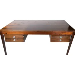 Pamono Diplomat Desk in Rosewood by Finn Juhl for France & Son, 1960s Best
