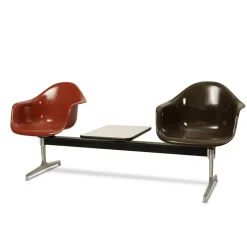 Pamono Divers Tandem Bench by Charles & Ray Eames Sale