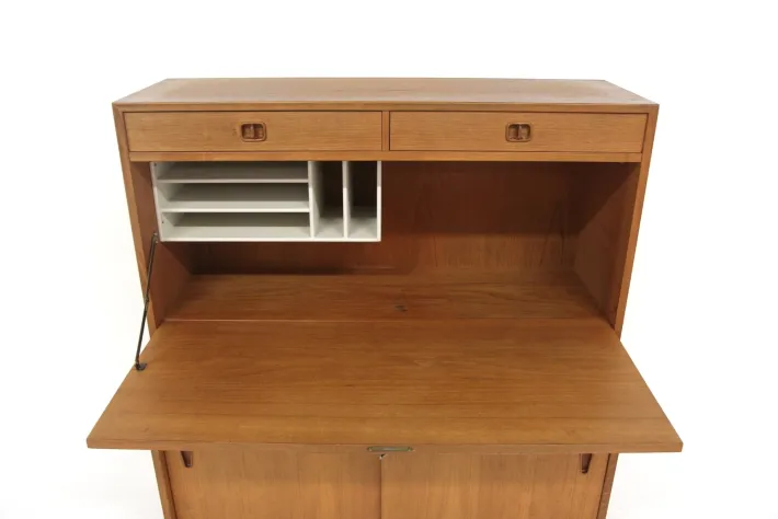 Pamono Domi 3 Secrétaire by Nils Jonsson for Hugo Troeds, Sweden, 1960s Best