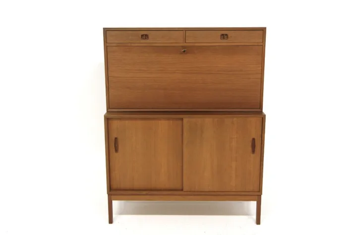 Pamono Domi 3 Secrétaire by Nils Jonsson for Hugo Troeds, Sweden, 1960s Best