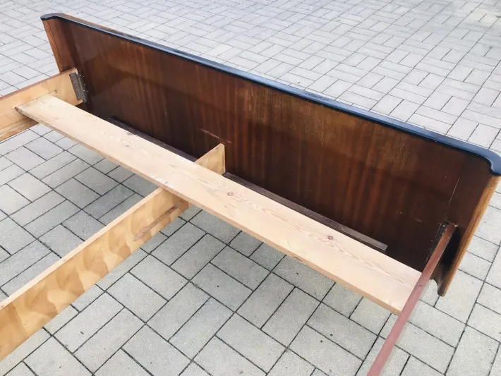 Pamono Double Bed by J.Halabala for Up Závody, 1930s Online