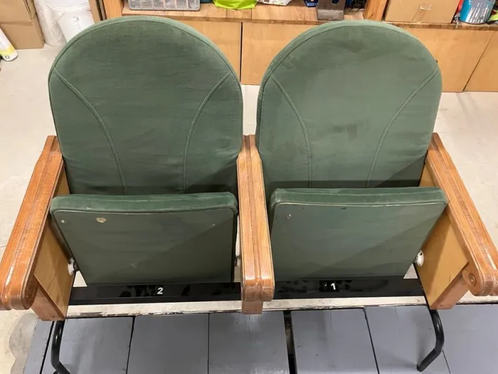 Pamono Double Cinema Seater, 1970s Clearance
