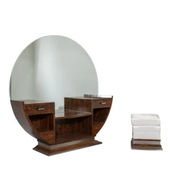 Pamono Dressing Table and Ottoman, 1940s, Set of 2 Online
