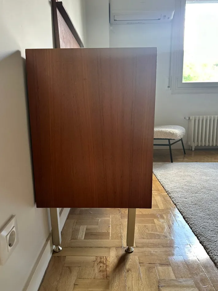 Pamono Dressing Table attributed to Roger Landault, 1960 Hot