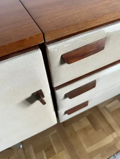 Pamono Dressing Table attributed to Roger Landault, 1960 Hot