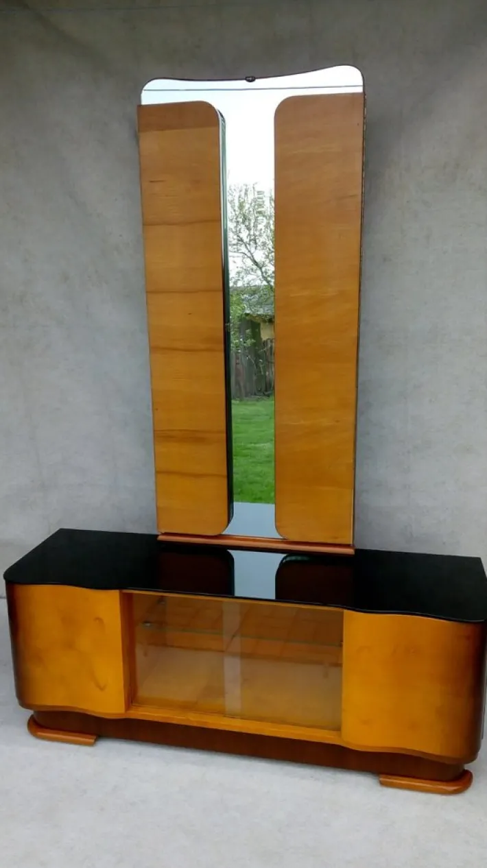 Pamono Dressing Table by Jindrich Halabala for Up Závody, 1950s Outlet