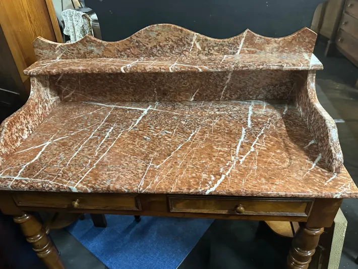 Pamono Dressing Table in Marble New