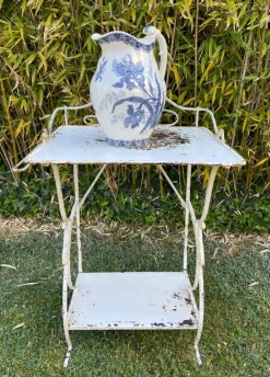 Pamono Dressing Table in Metal, 1920 Outlet