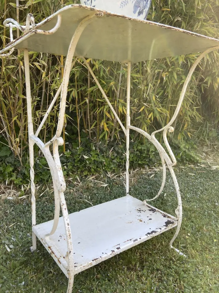 Pamono Dressing Table in Metal, 1920 Outlet