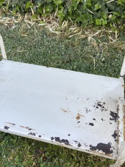 Pamono Dressing Table in Metal, 1920 Outlet