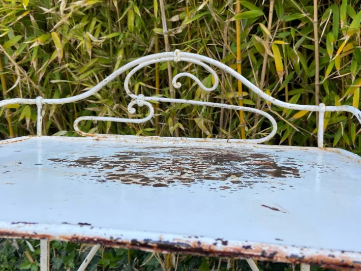 Pamono Dressing Table in Metal, 1920 Outlet