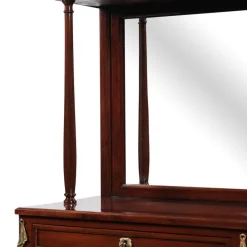 Pamono Dressing Table Vanity Table in Mahogany, Netherlands, 1830s Clearance